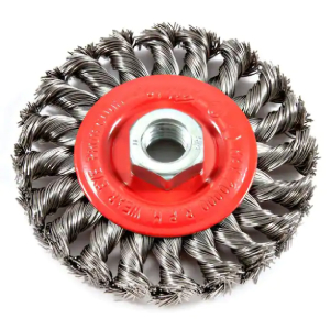 WHEEL WIRE BRUSH TWISTED