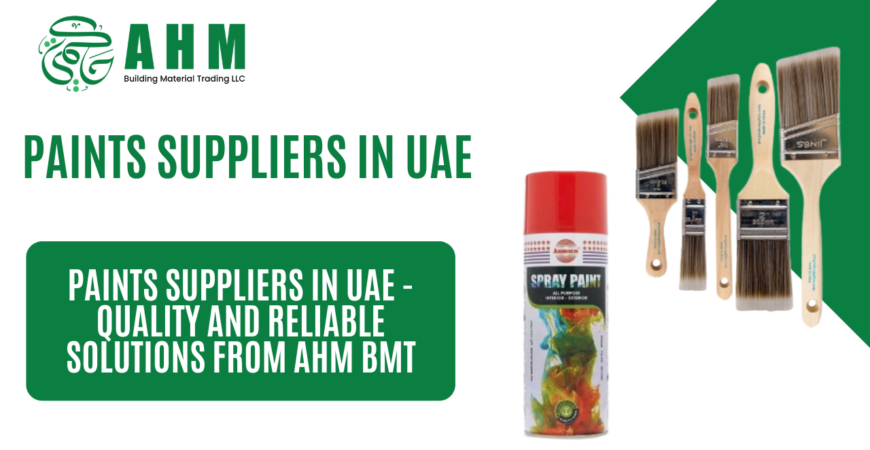 Paints Suppliers in UAE