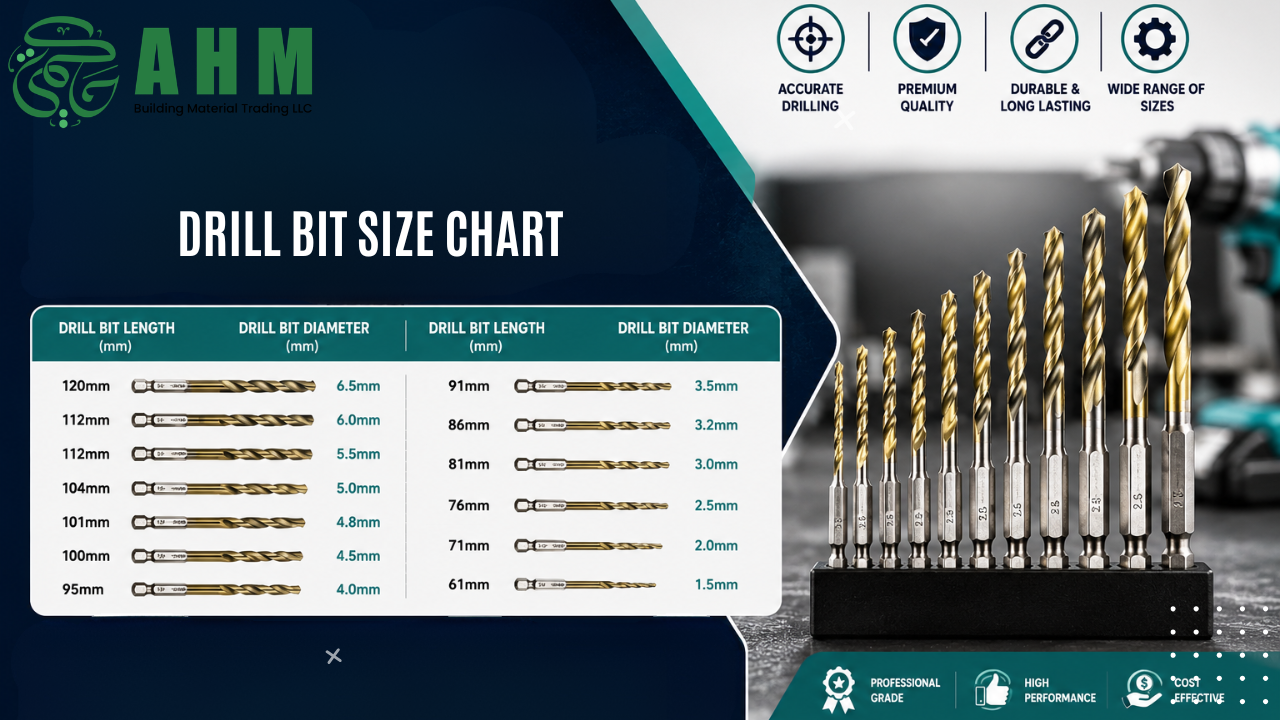 Drill Bit Size Chart