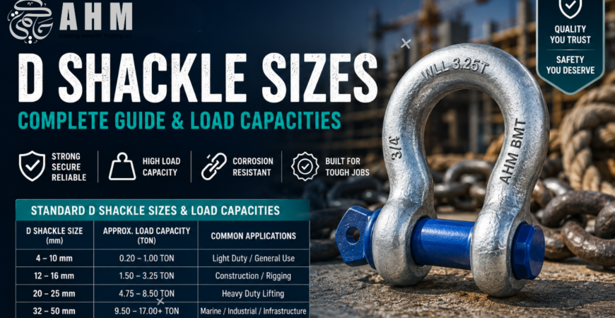 D Shackle Sizes