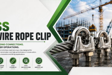 SS wire rope clip